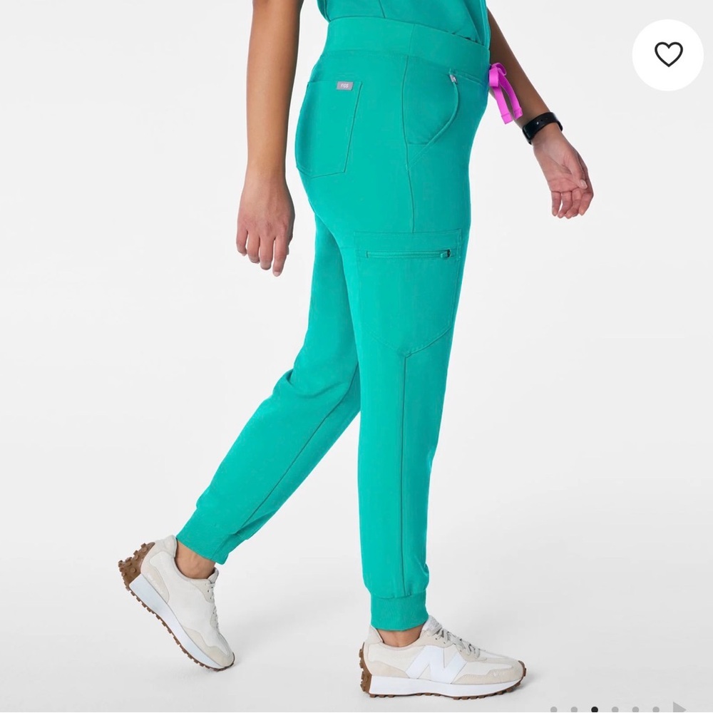 Figs Vibrant Teal Jogger Pants